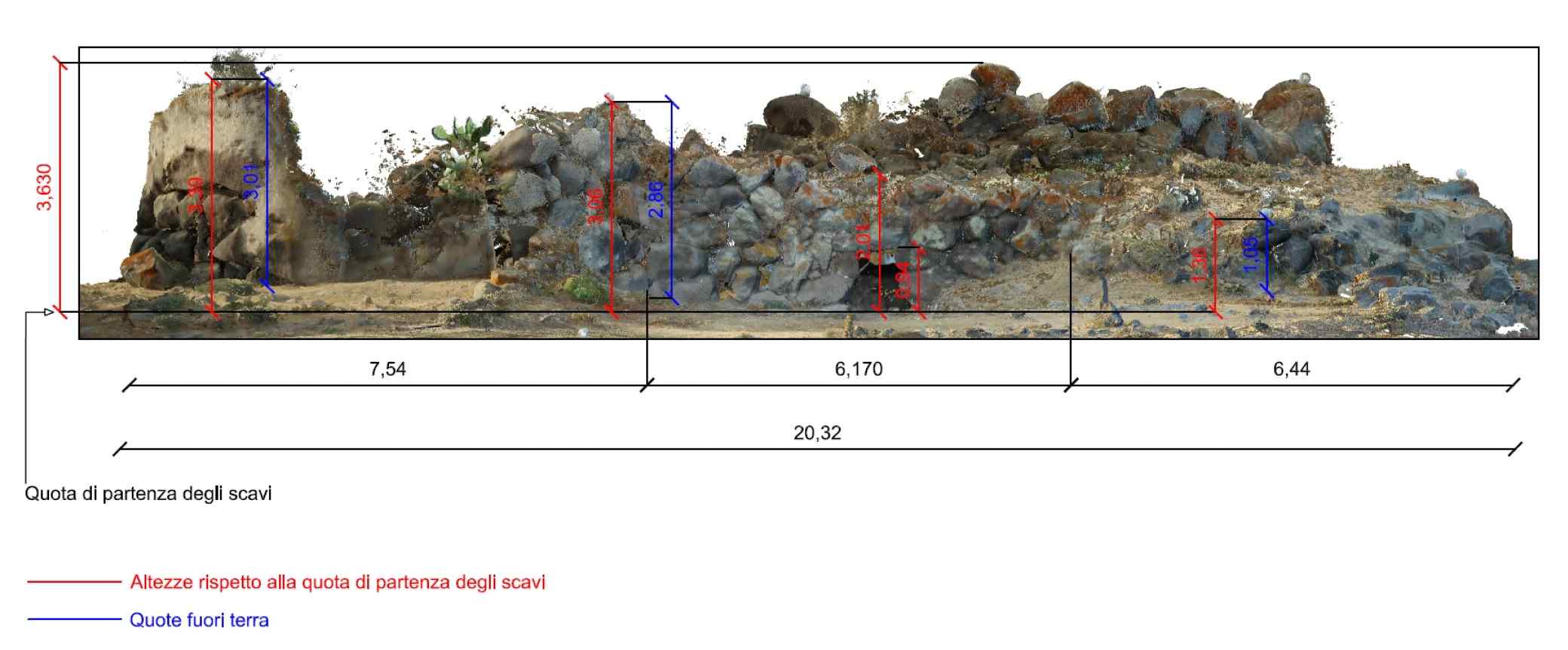 Proyecto Nuraghe – Prima Parte  prospetto sud